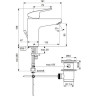 Смеситель для раковины IDEAL STANDARD Ceraflex Grande B1712AA