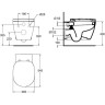 Унитаз подвесной IDEAL STANDARD Connect E803501